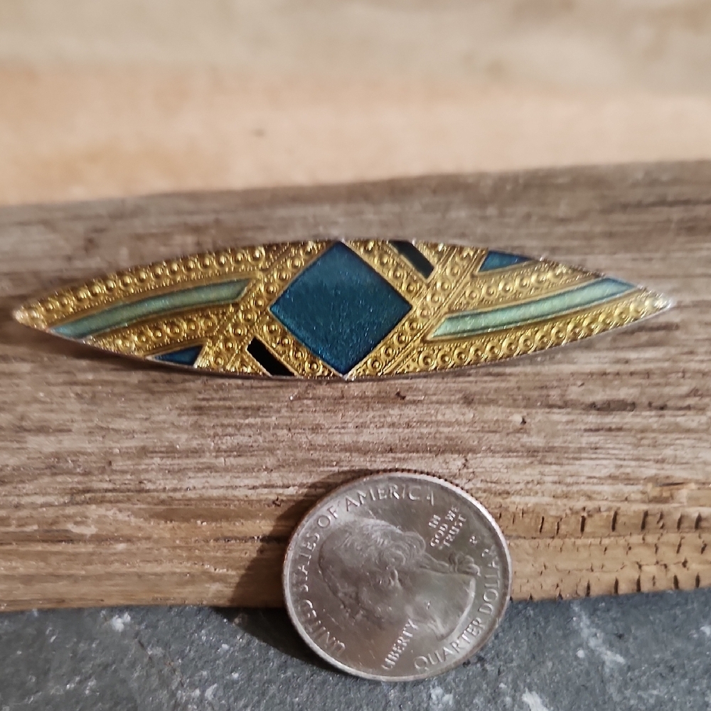 Pierre Bex Art Deco Vintage Brooch EUC